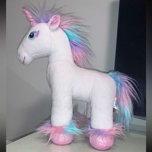 Build-A-Bear Workshop DISNEY MUSICAL Magic Unicorn Fairy Friend in White